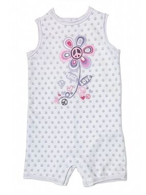 Amy Coe Peace Flower Sleeveless One-Piece 3-6M